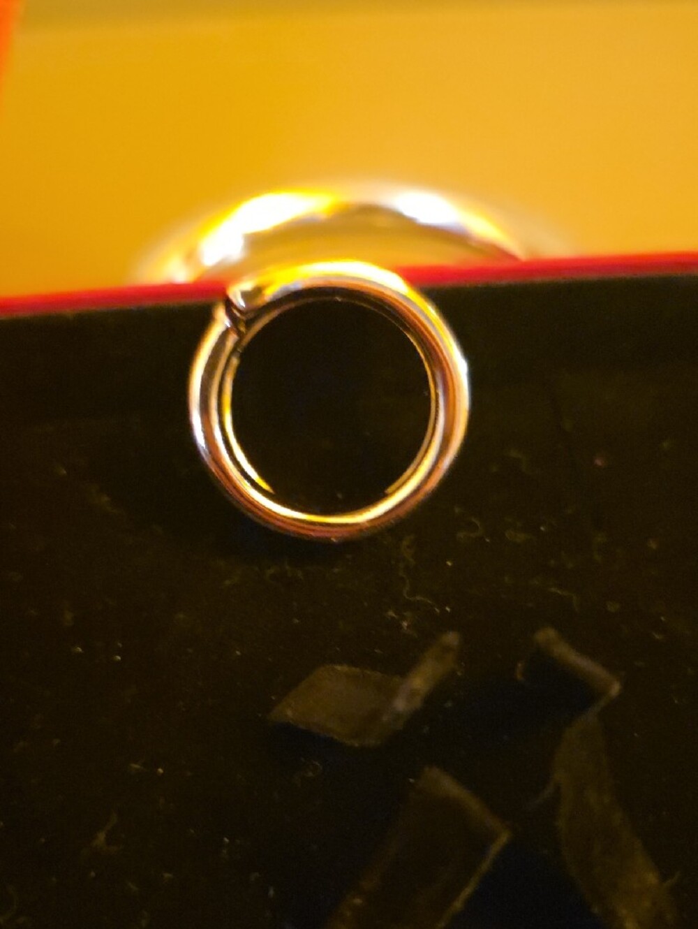 NIB UNO de 50 Gold Plated Multiband Ring Size 9 - Picture 4 of 10